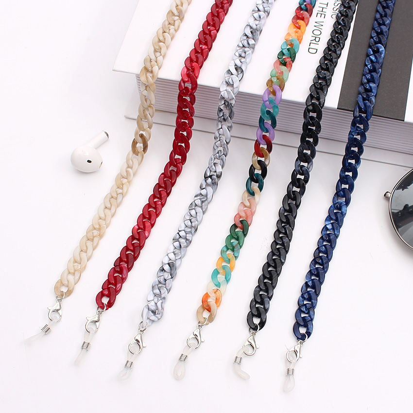 Mask Chain Holder - Corrente de óculos acrílico moda pescoço