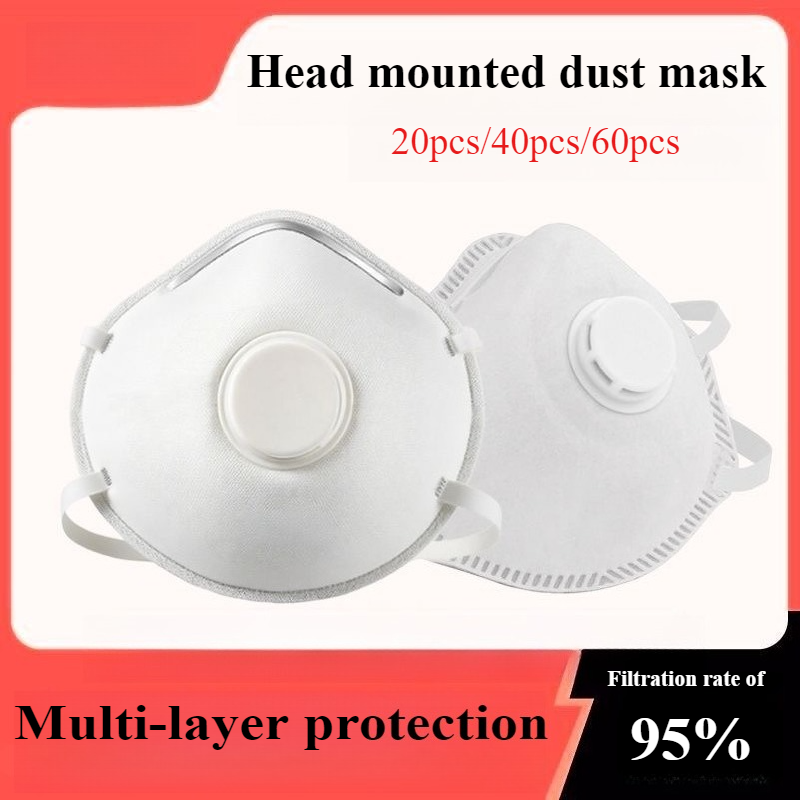 Kn95 Respirator Mask - Máscaras contra Poeira com Válvula (20/40/60