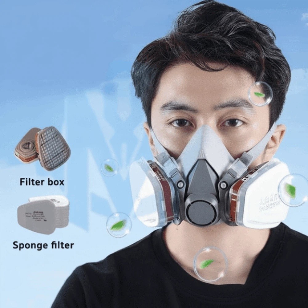 Respirator Half Face - Reutilizável ‌ Respirador Profissional de Meia