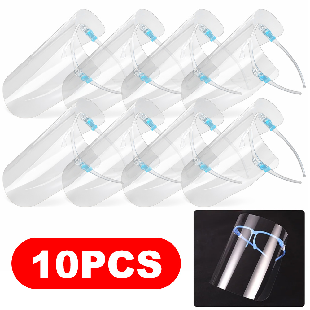 Anti Pollution Mask - Máscara Protetora Facial (10 Peças) Anti-Saliva