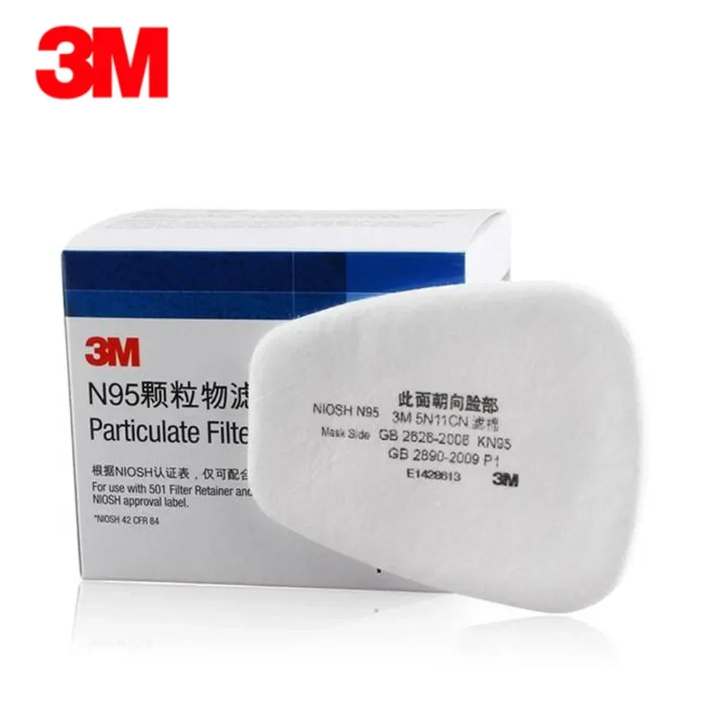 Face Mask Storage Box - 10 unidades/caixa Filtros de Algodão 3M