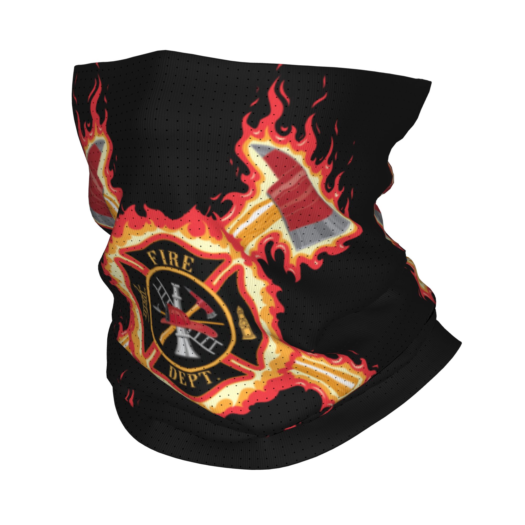 Neck Gaiter Face Cover - Bandana Cruzada Personalizada para Bombeiros, Protetor