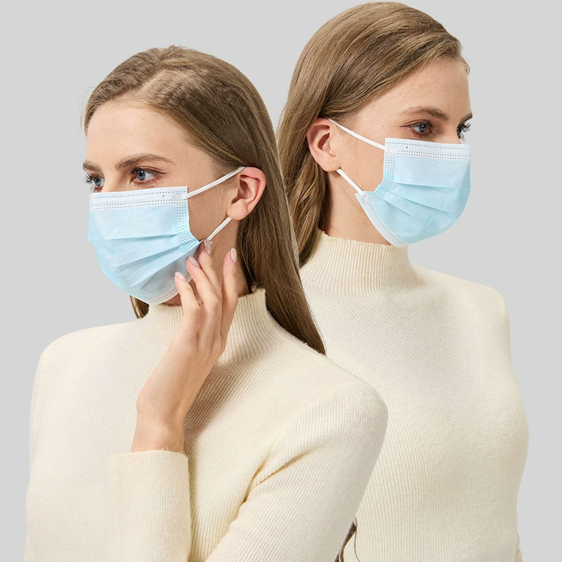 Dust Mask Construction - 50 unidades de máscara de proteção