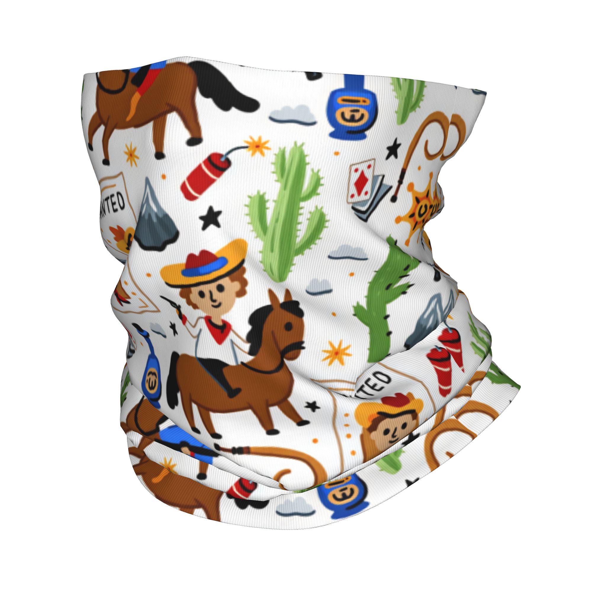 Kids Face Mask - Máscara Balaclava Infantil de Desenho Animado