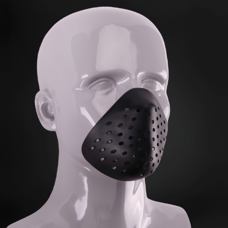 Silicone Mask Bracket - 3d metade suporte máscara de silicone