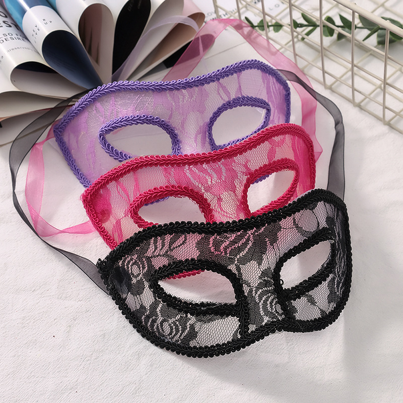 Respirator Half Face - Máscaras de festa elegante meia máscara
