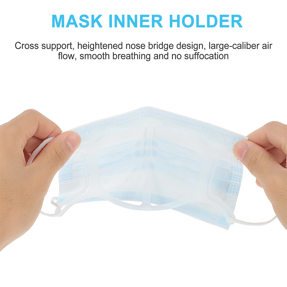 5 pçs máscara de silicone supo - Silicone Mask Bracket avaliação e preço