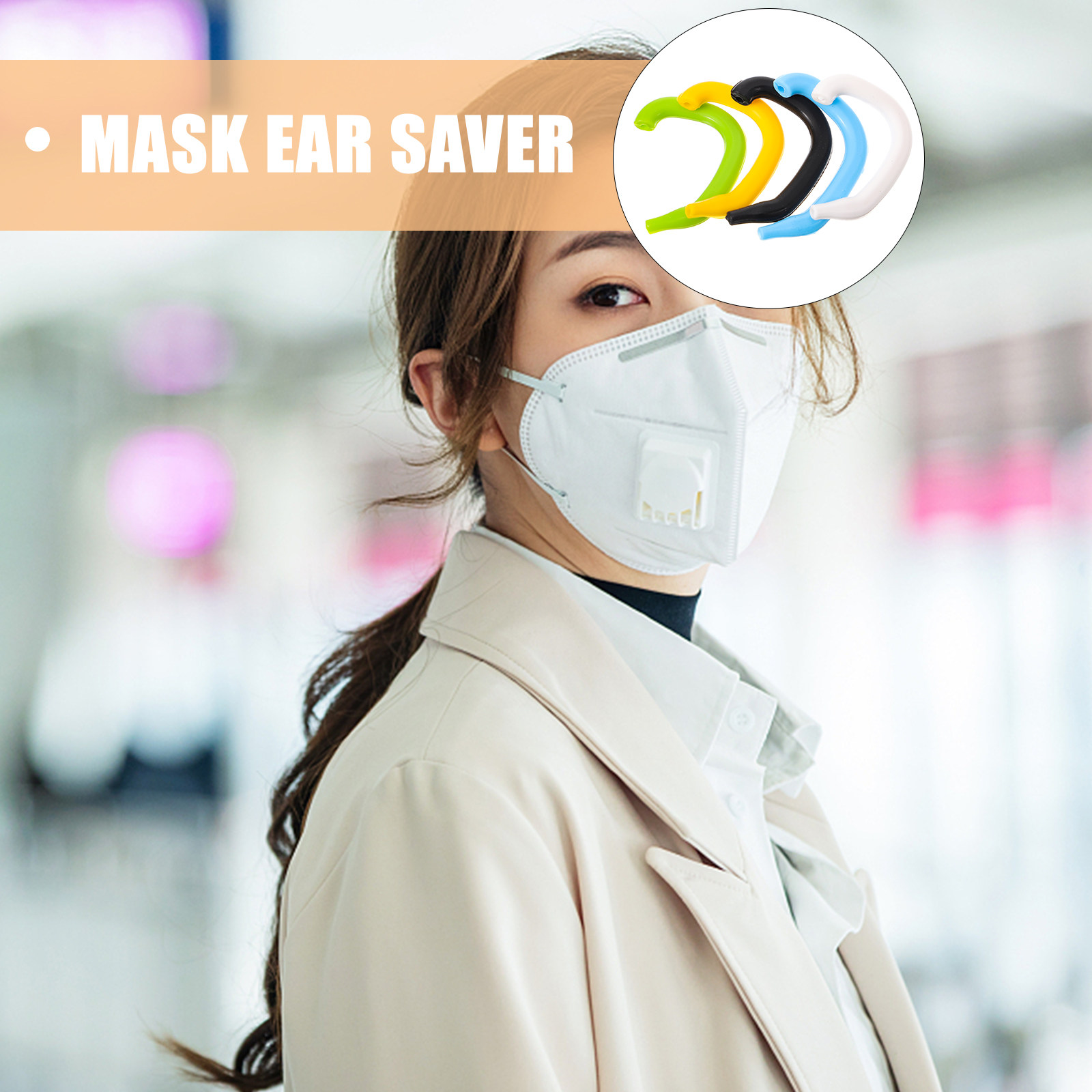 5 Peças Protetor de Orelha de  - Disposable Surgical Mask avaliação e preço