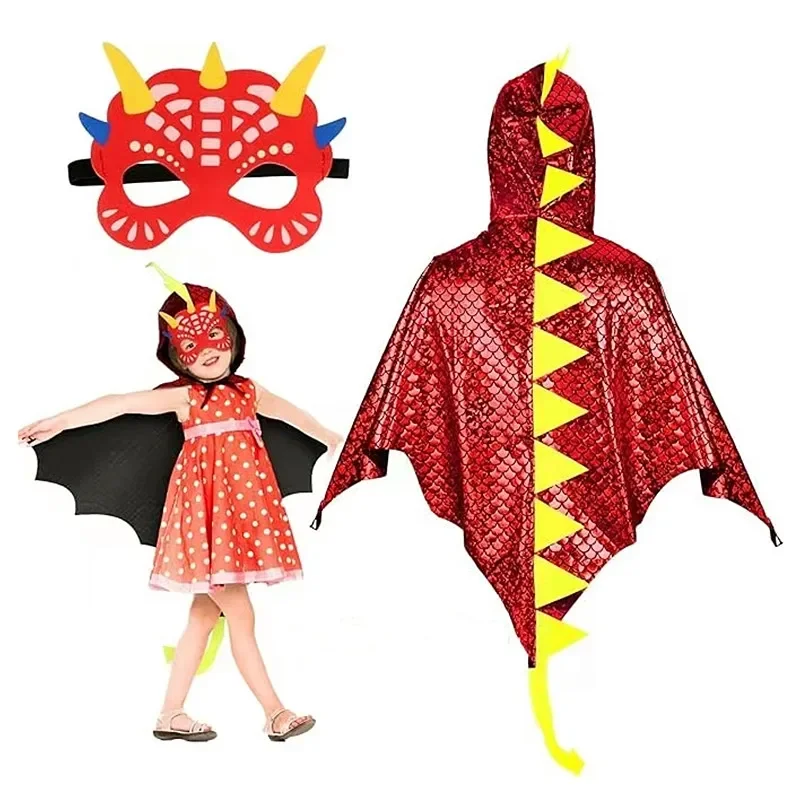 Capa de dinossauro verde infan - Kids Face Mask avaliação e preço