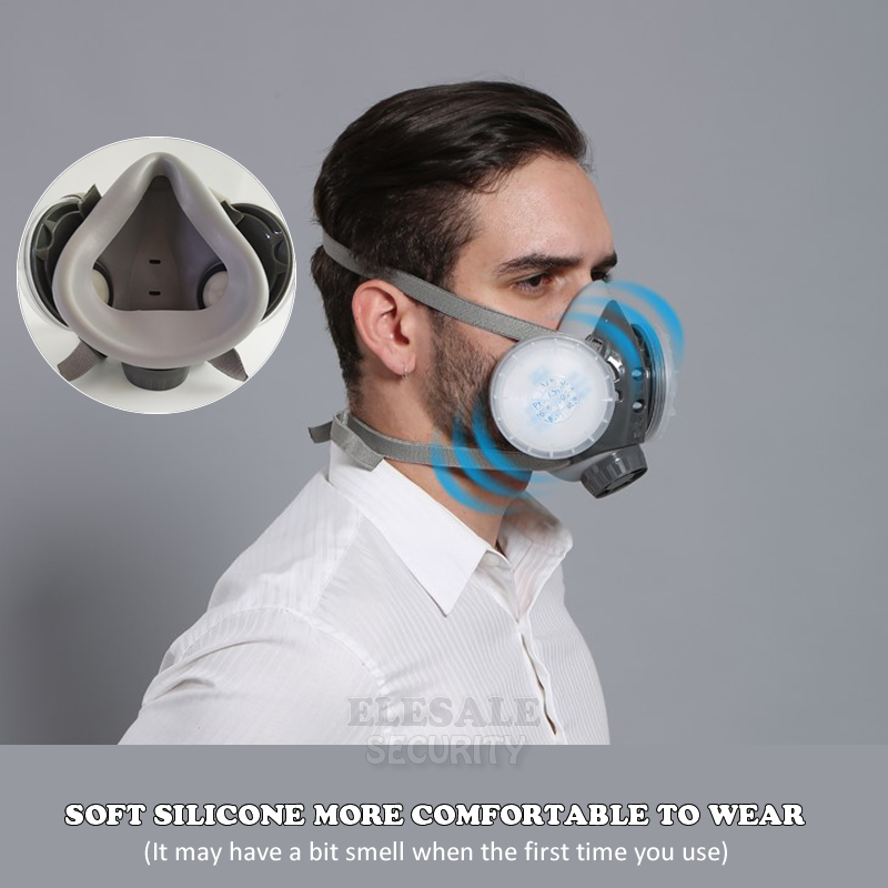 Nova máscara antipoeira rosto  - Dust Mask Construction avaliação e preço