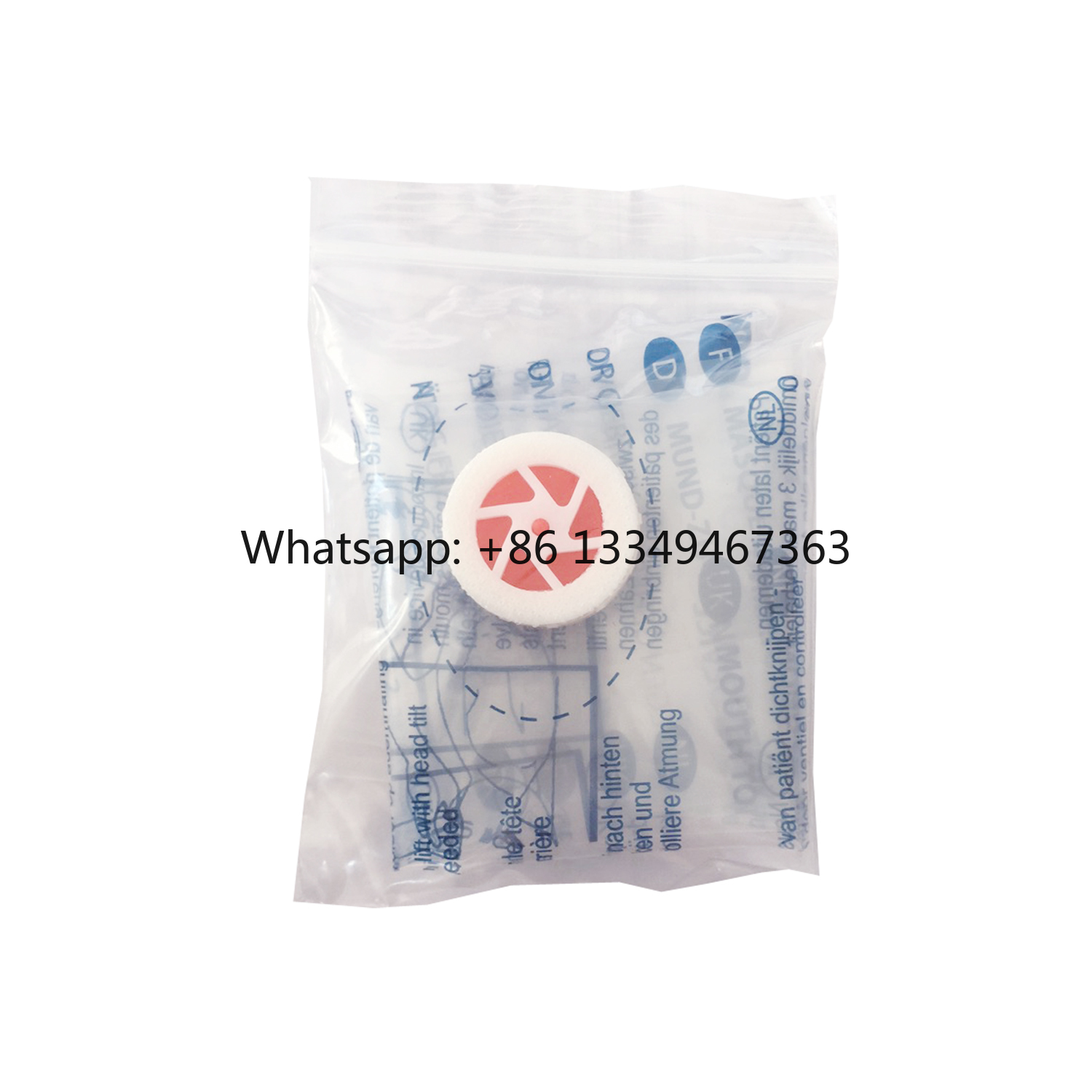 Fabricante boca a boca máscara - Disposable Mask Blue avaliação e preço