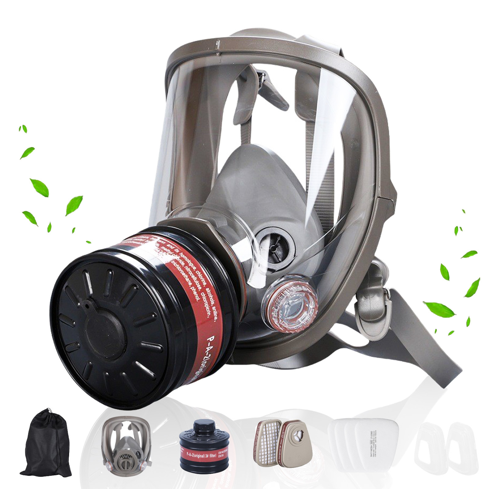 Respirador químico de sobreviv - Dust Mask Construction avaliação e preço
