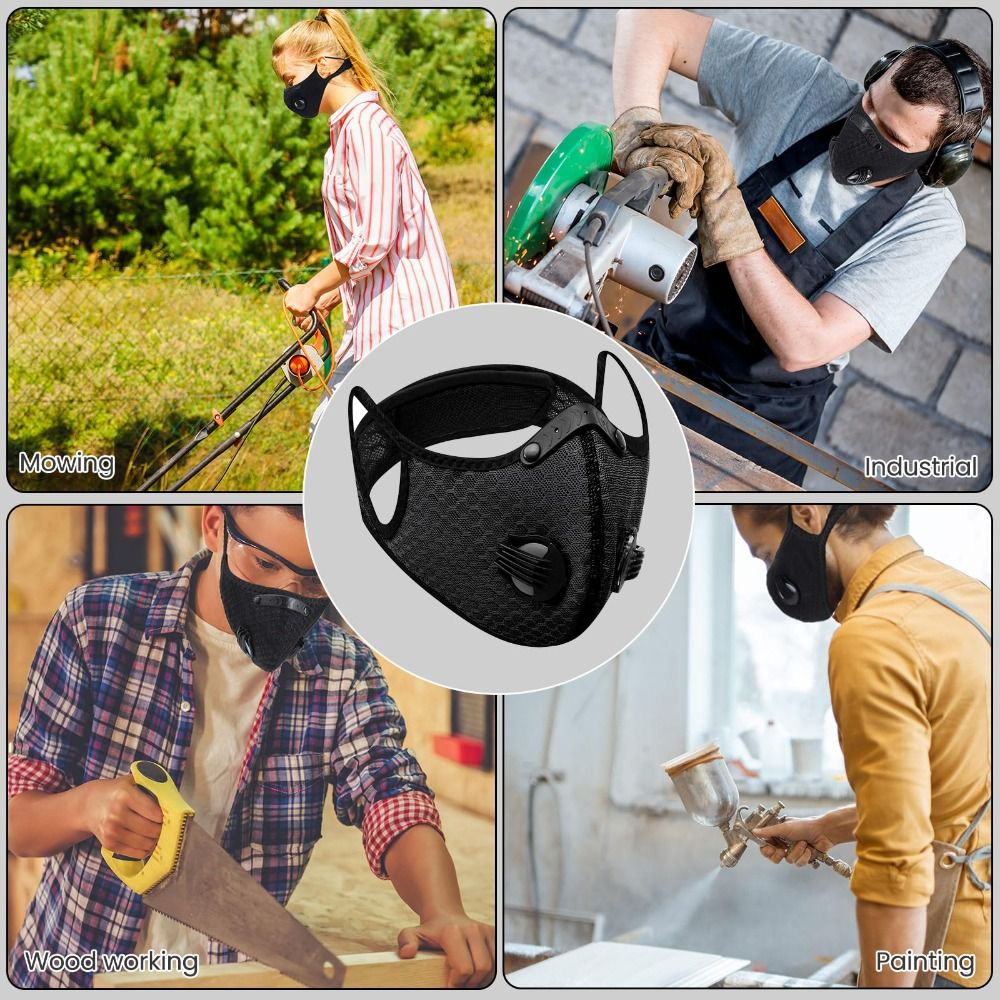 Máscara respirável ergonômica  - Dust Mask Construction avaliação e preço