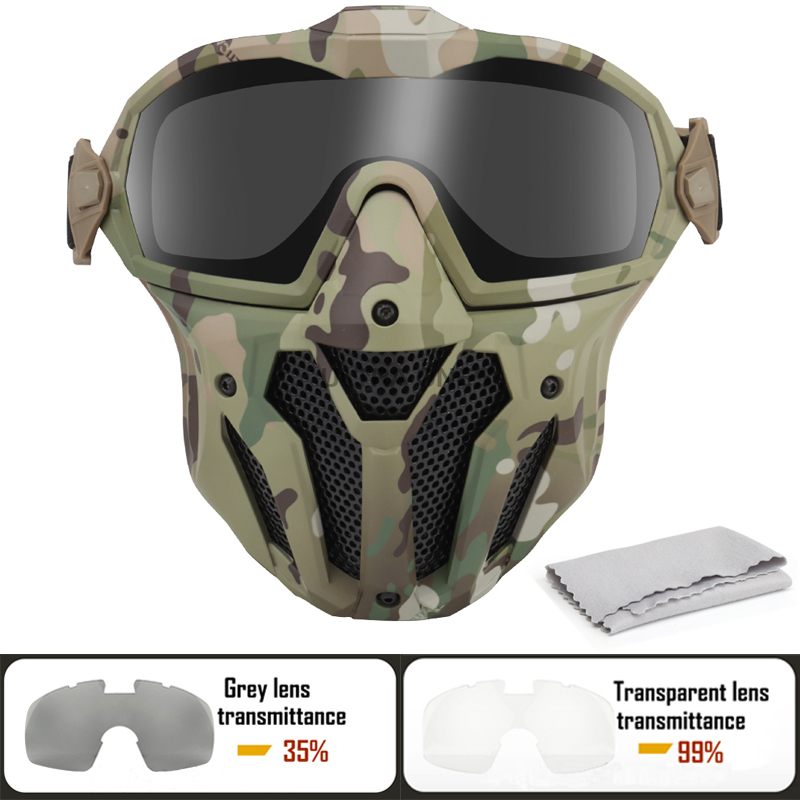 Máscara tática facial completa - Anti Pollution Mask avaliação e preço