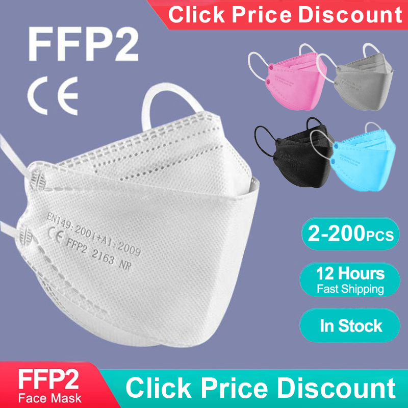Máscara Certificada KN95 FFP2  - Kn95 Respirator Mask avaliação e preço