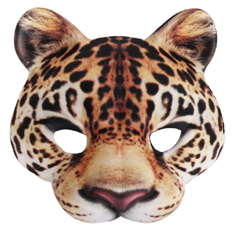 Máscara leopardo para festa, f - Respirator Half Face avaliação e preço