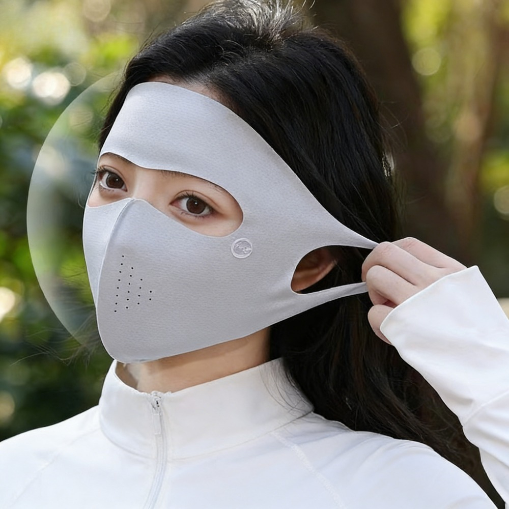 Máscara Facial de Seda Gelada  - Sports Mask Breathable avaliação e preço