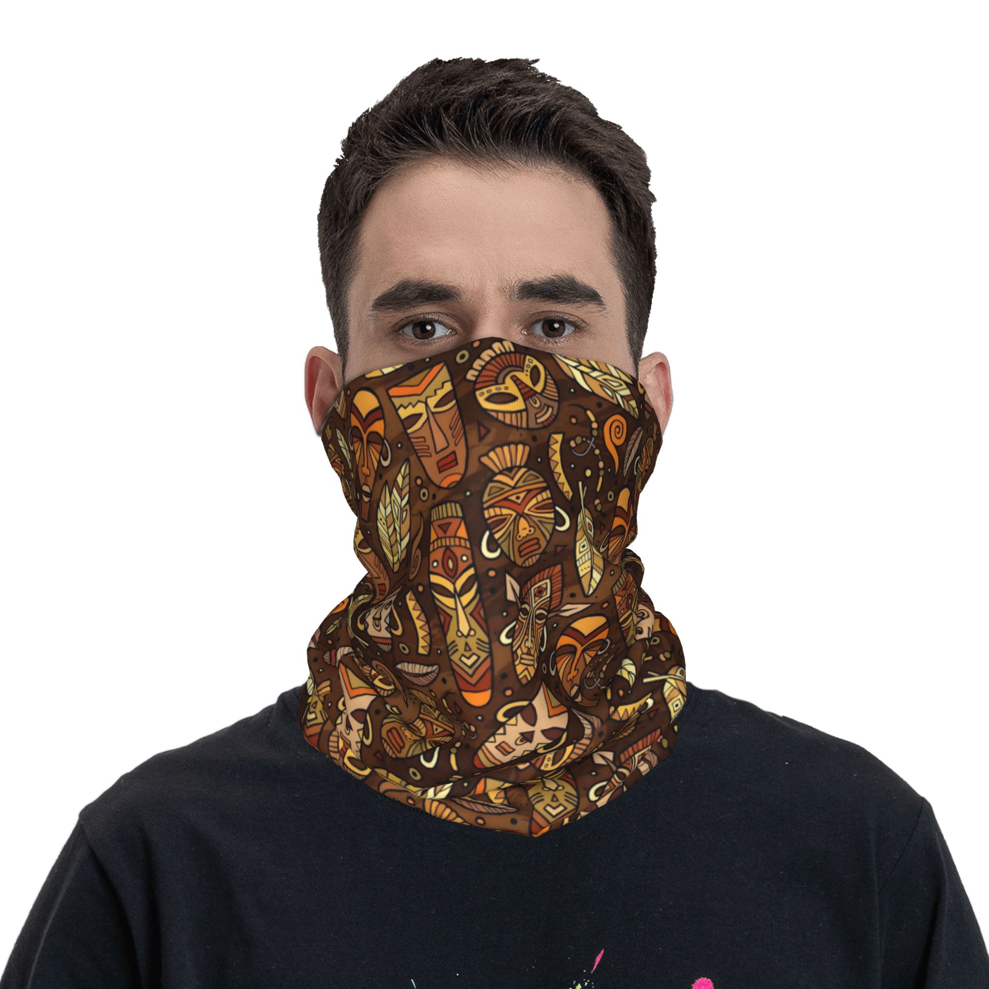 Bandana Personalizada com Padr - Neck Gaiter Face Cover avaliação e preço