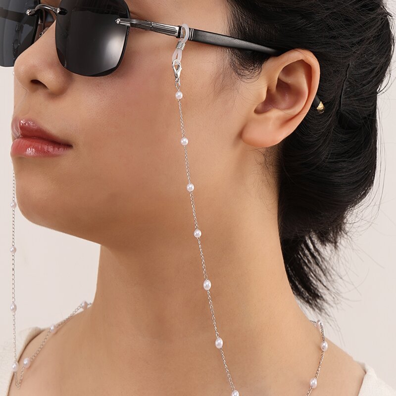 Corrente de Contas de Cristal  - Mask Chain Holder avaliação e preço