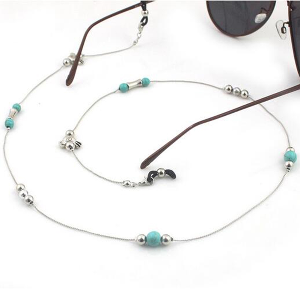 2021 moda vintage cor prata óc - Mask Chain Holder avaliação e preço