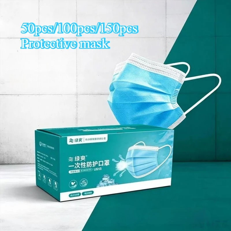 Máscaras Faciais Descartáveis  - Disposable Mask Blue avaliação e preço
