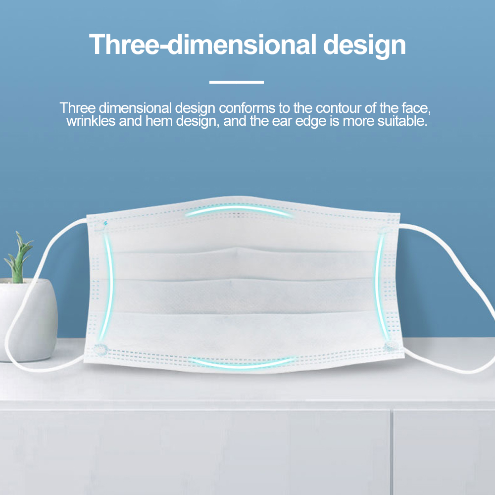 Máscara protetora preta boca c - Disposable Surgical Mask avaliação e preço