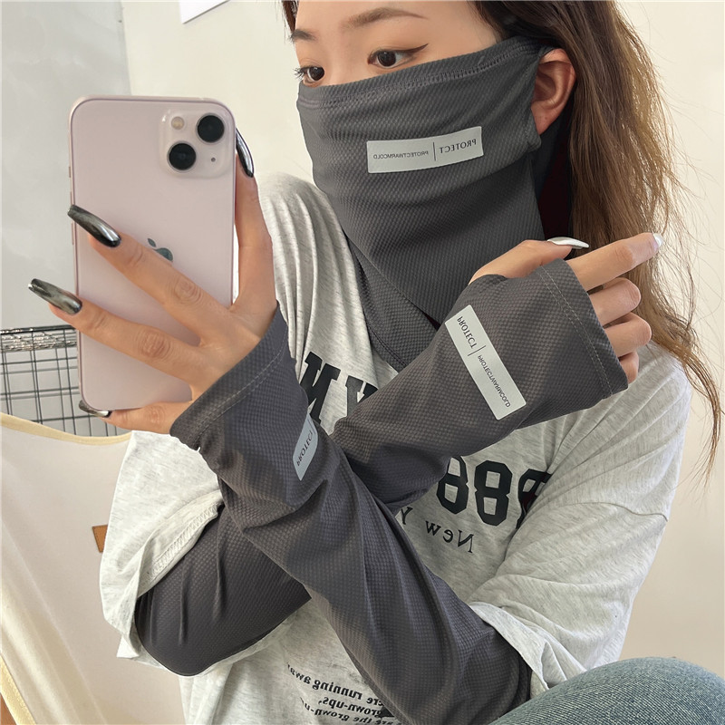 2 pçs conjunto sol proteção uv - Sports Mask Breathable avaliação e preço