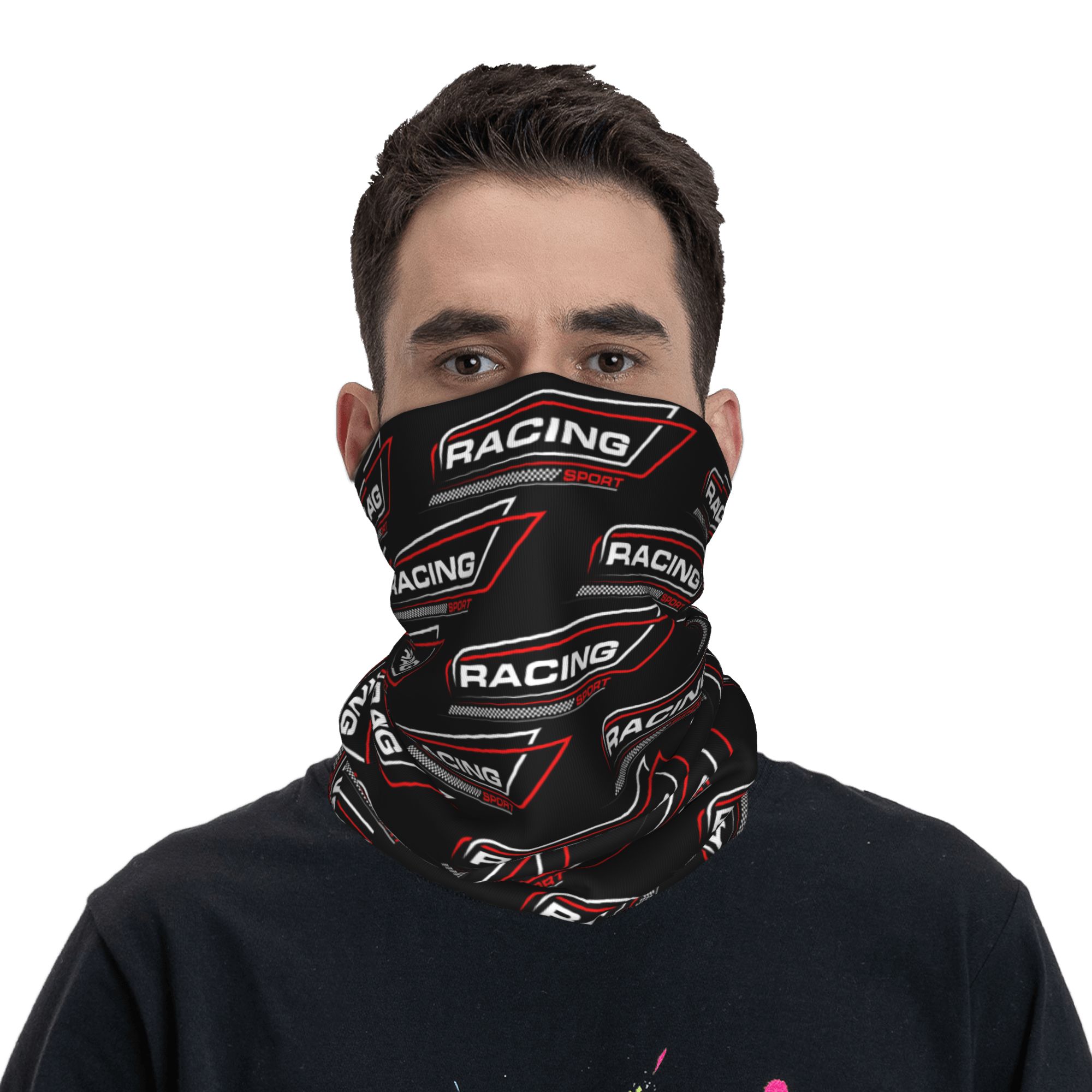 Personalizado corrida de veloc - Neck Gaiter Face Cover avaliação e preço