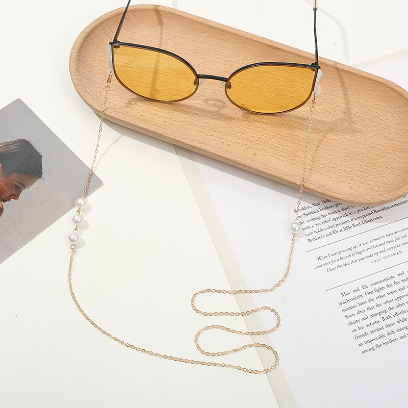2022 moda óculos corrente para - Mask Chain Holder avaliação e preço