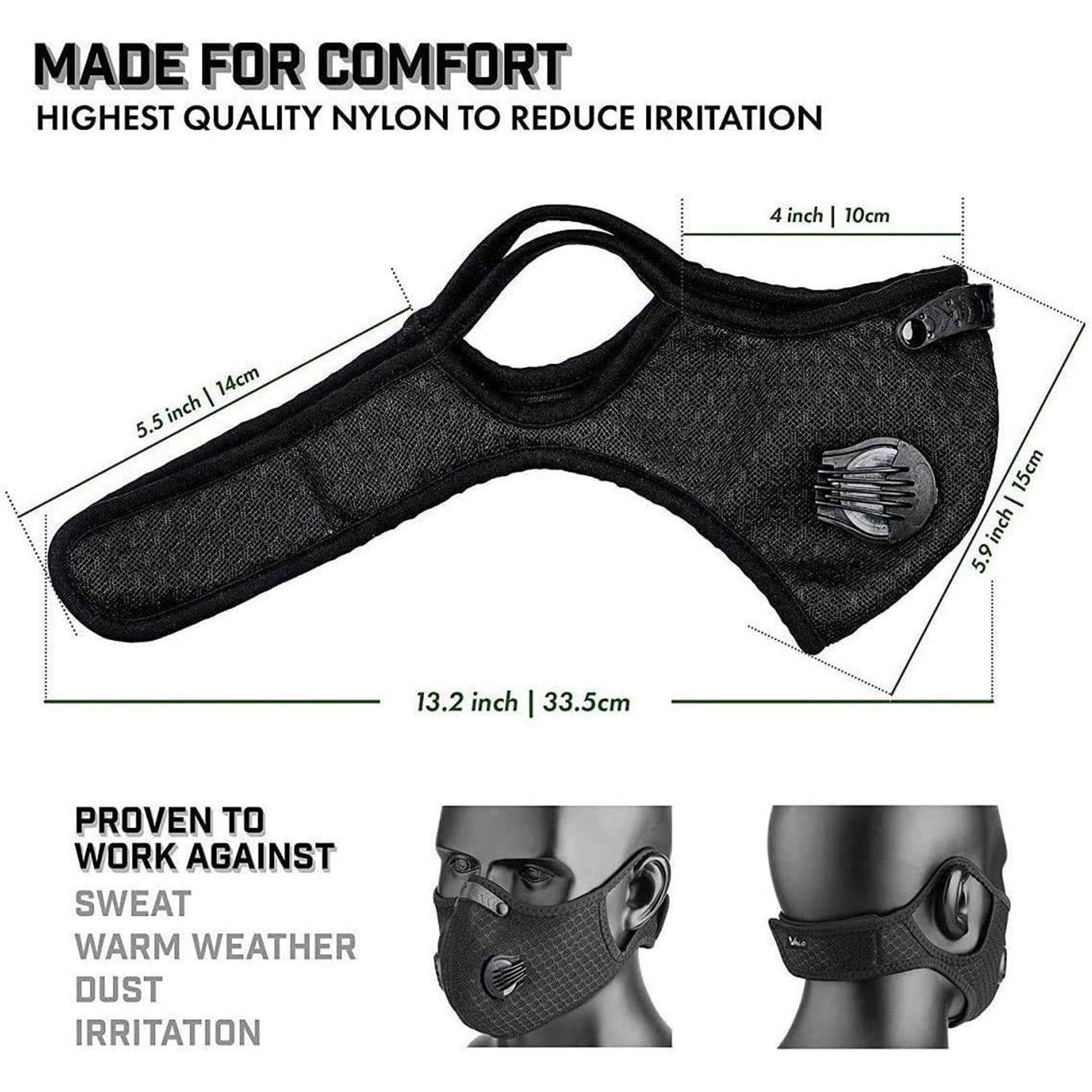 Máscara Unissex à Prova de Ven - Anti Pollution Mask avaliação e preço