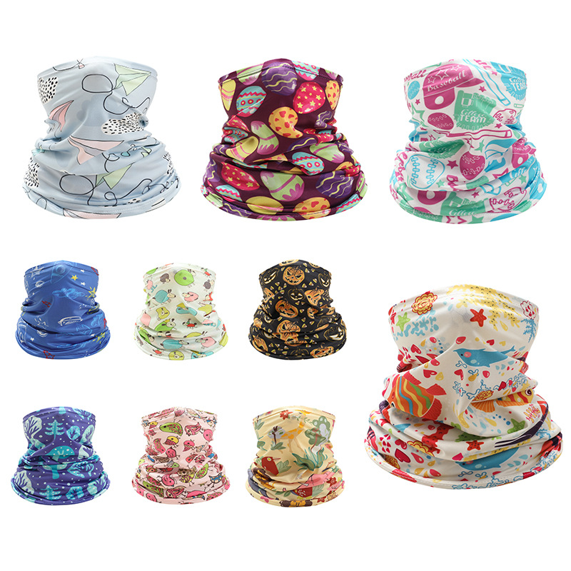 Crianças pescoço capa bonito m - Kids Face Mask avaliação e preço