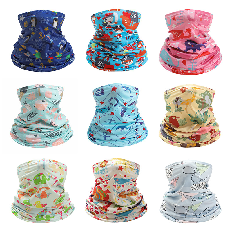 Crianças pescoço capa bonito m - Kids Face Mask avaliação e preço