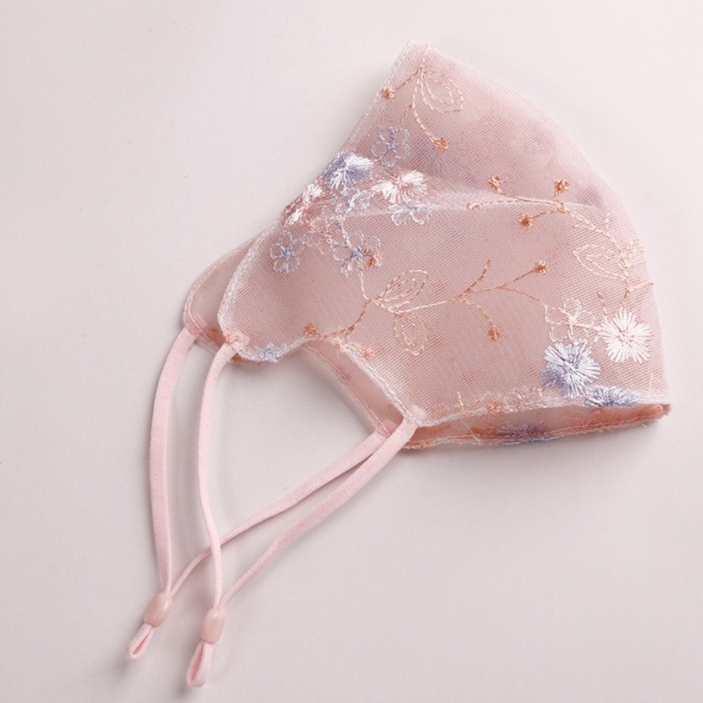 Máscara clássica com bordado d - Cloth Face Mask Washable avaliação e preço